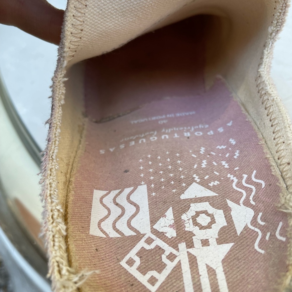 Asportguesas By Fly London Pink Slip On Mules Size 40 9-9.5 - Picture 8 of 12